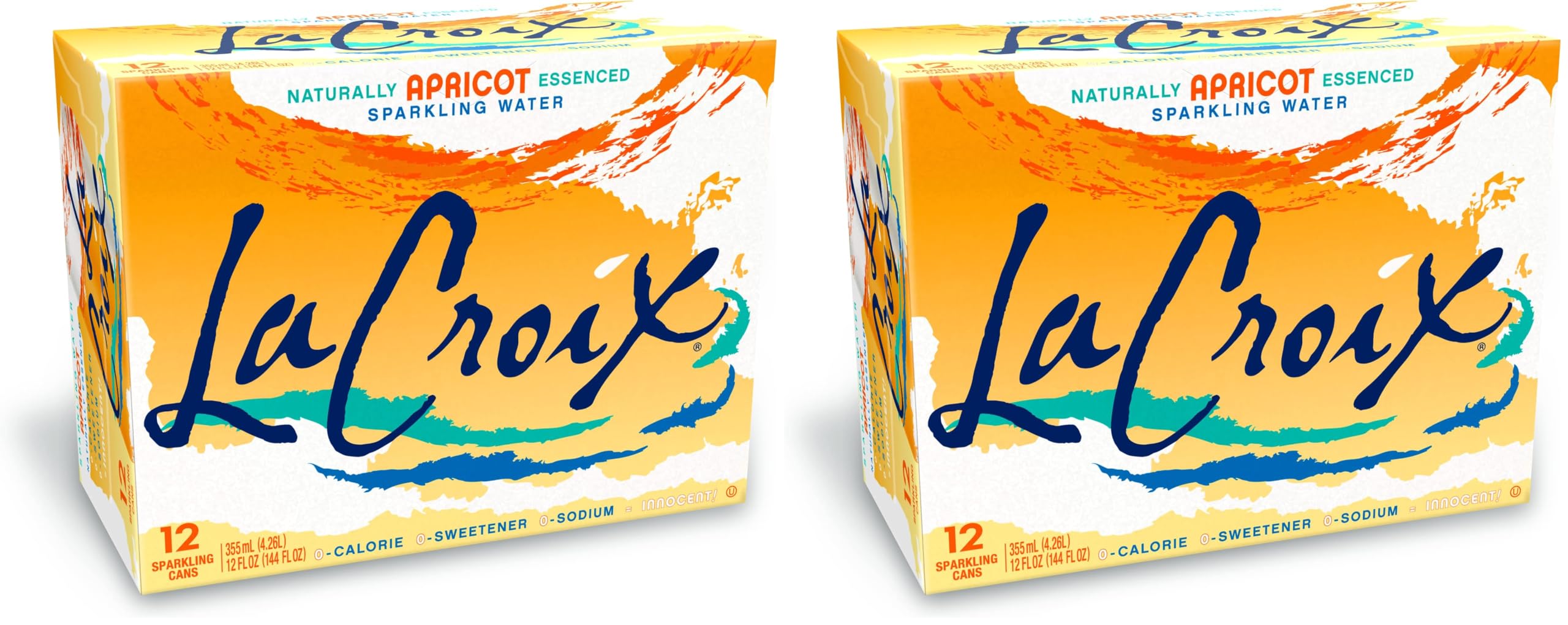 Amazon.com: La Croix Sparkling Water Apricot, 12oz Cans (24 pack